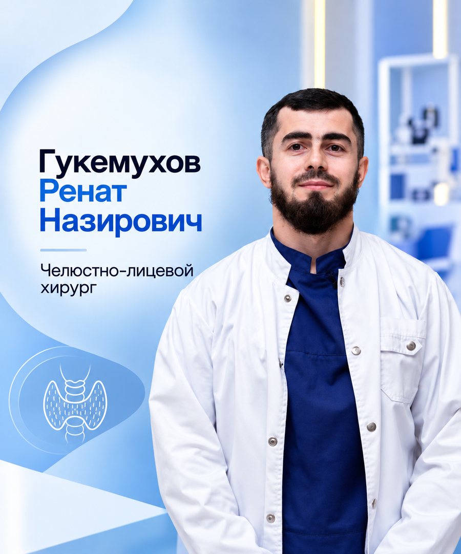 Гукемухов Ренат Назирович — Врач-челюстно-лицевой хирург, Черкесск